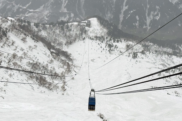 ロープウェイ/黒部ダム/新越建設/工務店